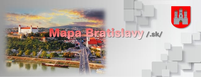 Mapa Bratislavy /.sk/