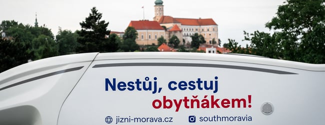 Kempy a stellplatzy na jižní Moravě