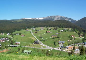 Chata Orlík mapa zajímavostí