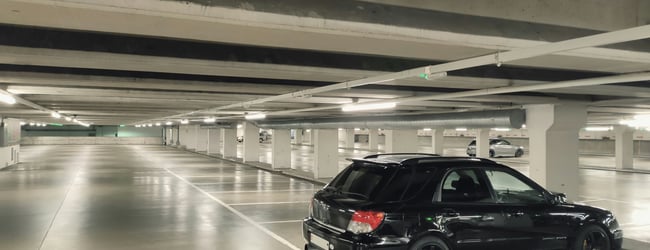 Logan Airport Central Parking Garage and Nearby APR Lots