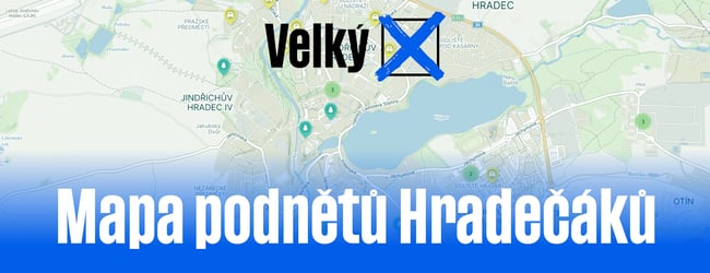 Mapa podnětů Jindřichova Hradce