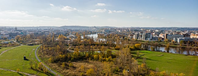 Rohanský a Libeňský ostrov - mapa aktérů