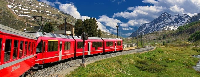 Švýcarsko vlakem s Petrem Čermákem