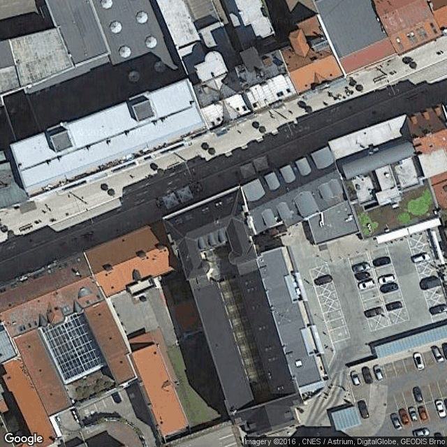 WC Machoňova pasáž Pardubice