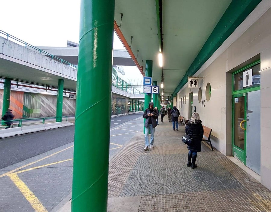 WC - Autobusové nádraží Černý Most