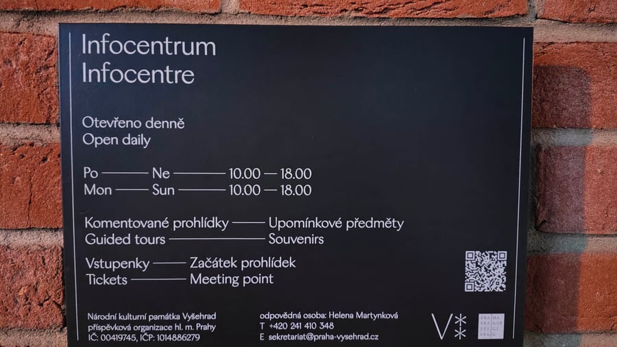 WC u informačního centra