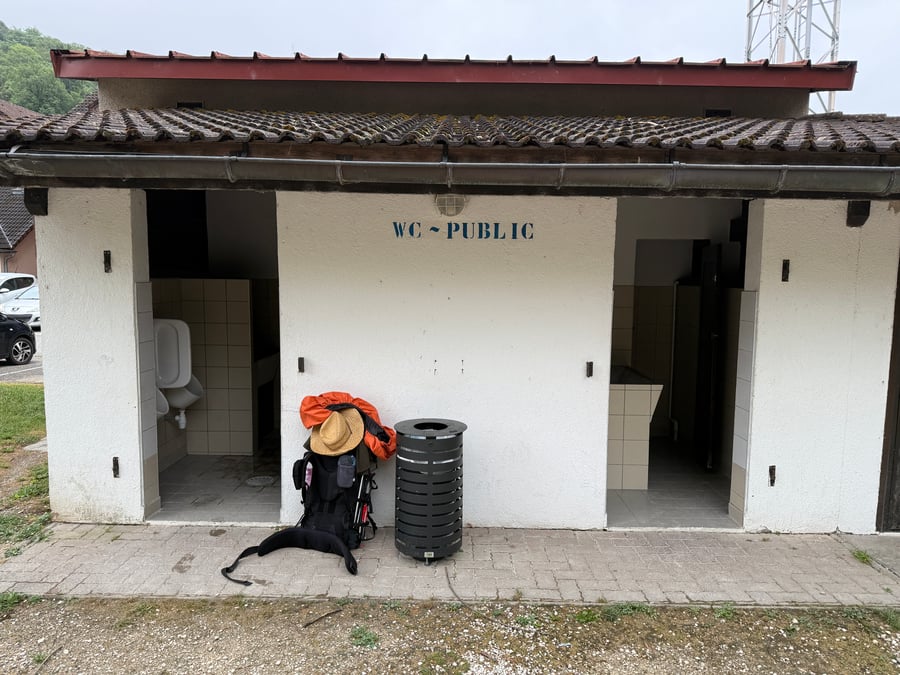 Veřejné WC v parku