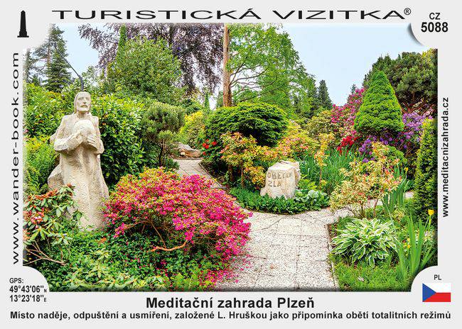 Vchod před Meditační zahradou 