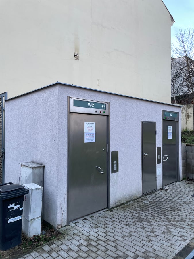 Veřejné WC Soukenná