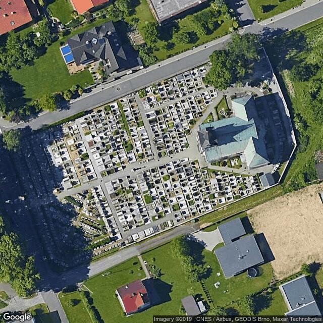 WC - na veřejném pohřebišti, ulice V Mešníku, 722 00 Ostrava – Třebovice