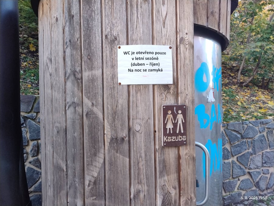Cyklostezka Vítkov - nové WC