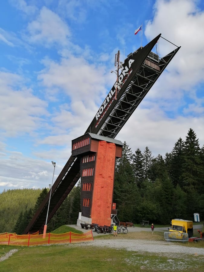 Rozhledna Skokanský můstek Zadov
