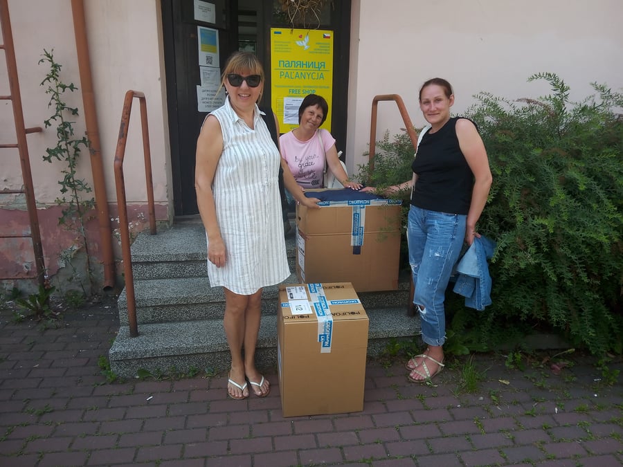 PAĽANYCJA-Dobrovolnické komunitní centrum pomoci válečným uprchlíkům, Opa