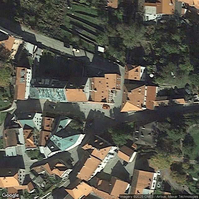 Město Český Krumlov-Centrum Kamínek