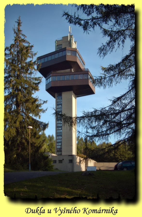 Vyšný Komárnik - veža Dukla