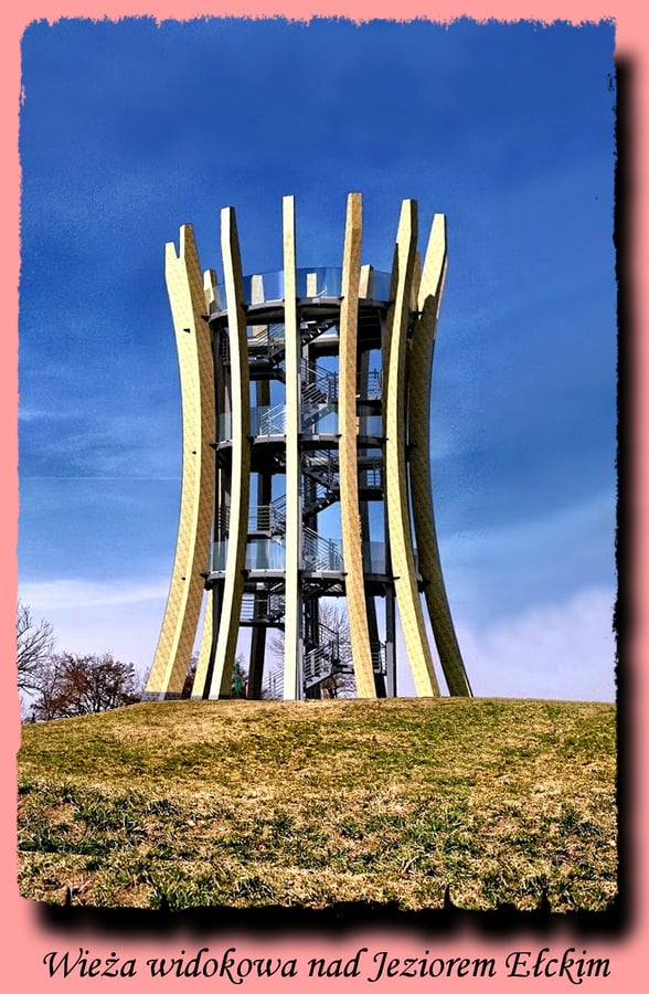 Ełk - wieża widokowa nad Jeziorem Ełckim