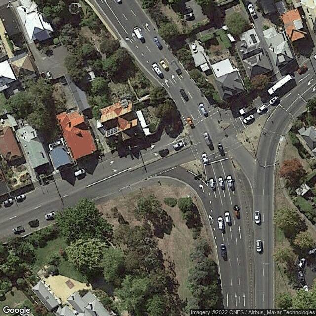 Southern Outlet / Davey St intersection