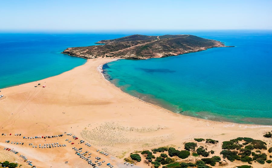 Prasonisi beach