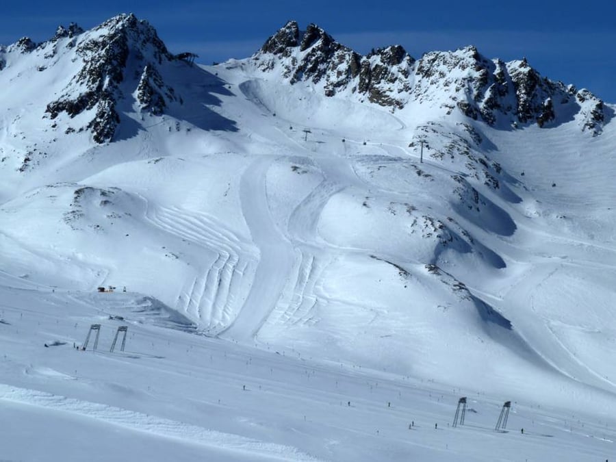 ski resort Kaunertal Glacier 