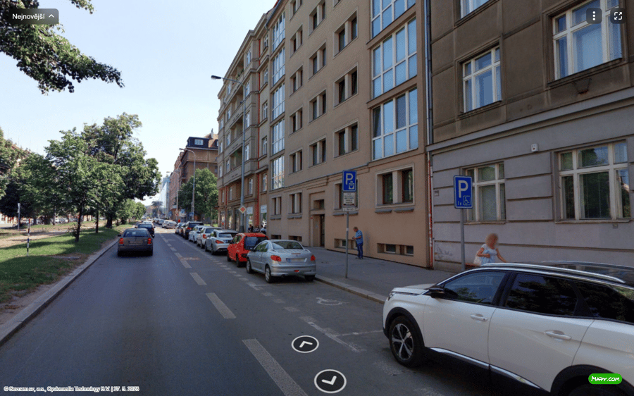 Parkoviště ul. Jugoslávských partyzánů, Praha 6