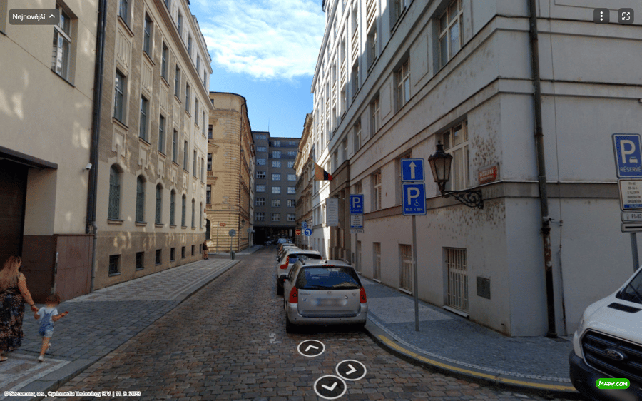 Parkoviště Haštalská ul., Praha 1