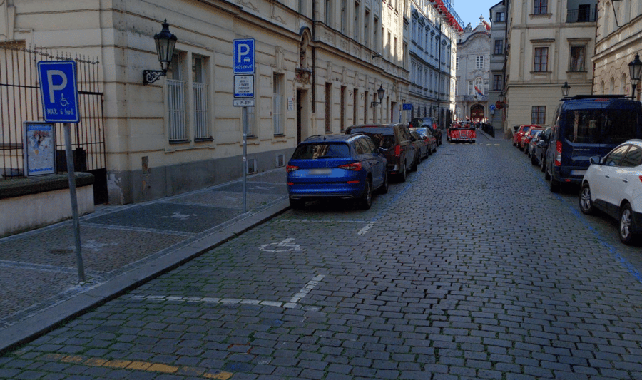 Parkoviště Josefská ul., Praha 1 - Malá Strana 
