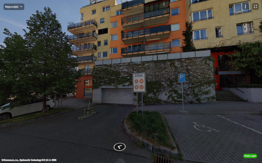 Parkoviště Werichova ul., Praha 5-Barrandov