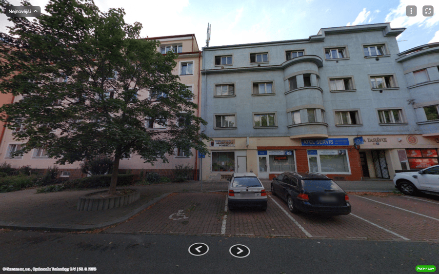 Parkoviště Modřanská ul., Praha 12