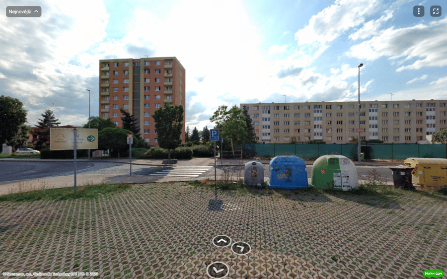 Parkoviště Modřanská ul., Praha 12
