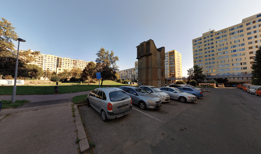 Parkoviště Kosmická ul., Praha 11 - Háje