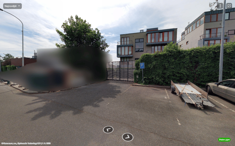 Parkoviště Šermířská ul., Praha 6