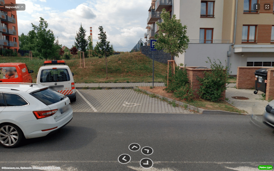 Parkoviště Bermanova ul., Praha-Čakovice