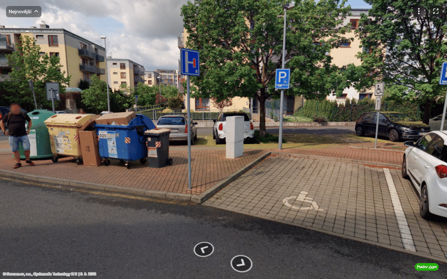 Parkoviště Nedašovská ul., Praha-Zličín akt.