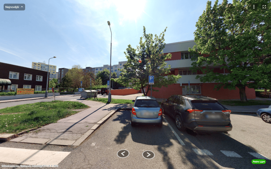 Parkoviště Krškova ul., Praha 5 – Hlubočepy