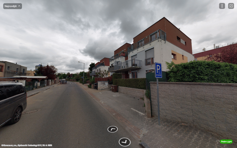 Parkoviště ul. K Cikánce, Praha-Slivenec