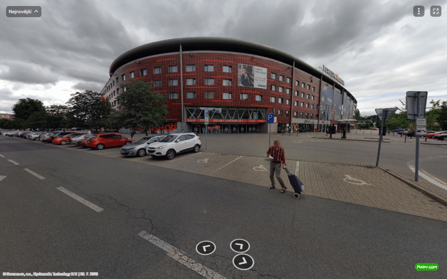 Parkoviště U Slavie, Praha 10