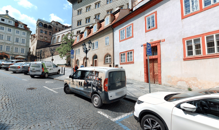 Parkoviště Nerudova ul., Praha 1 - Malá Strana 