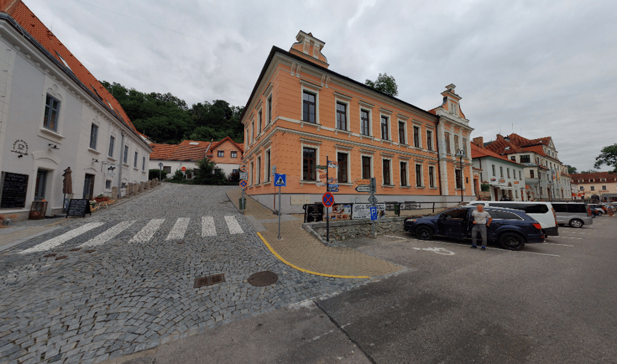 Parkoviště Masarykova ul., Hluboká nad Vltavou