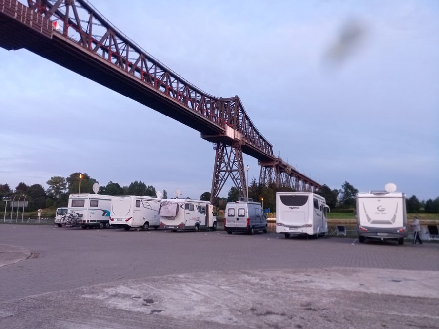 Wohnmobilhafen am Kreishafen