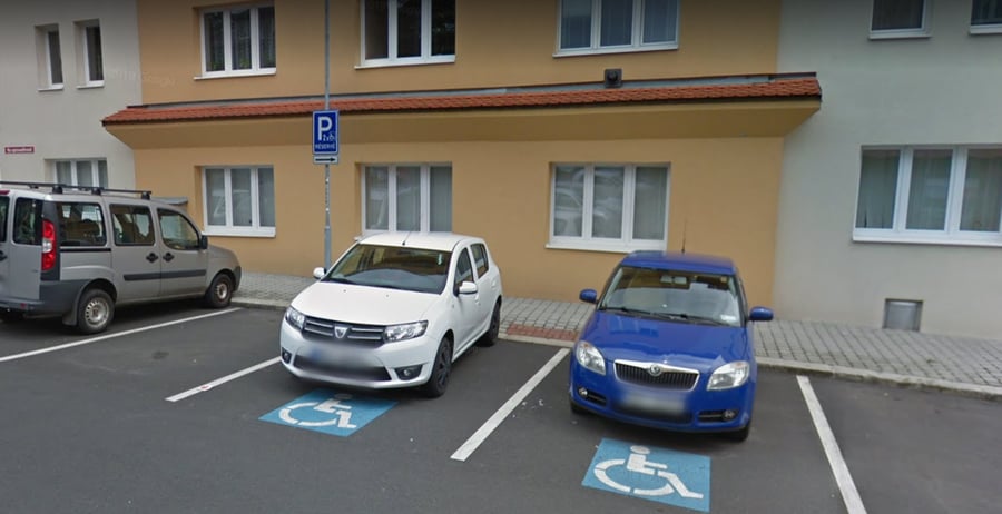 Bezbariérové parkoviště