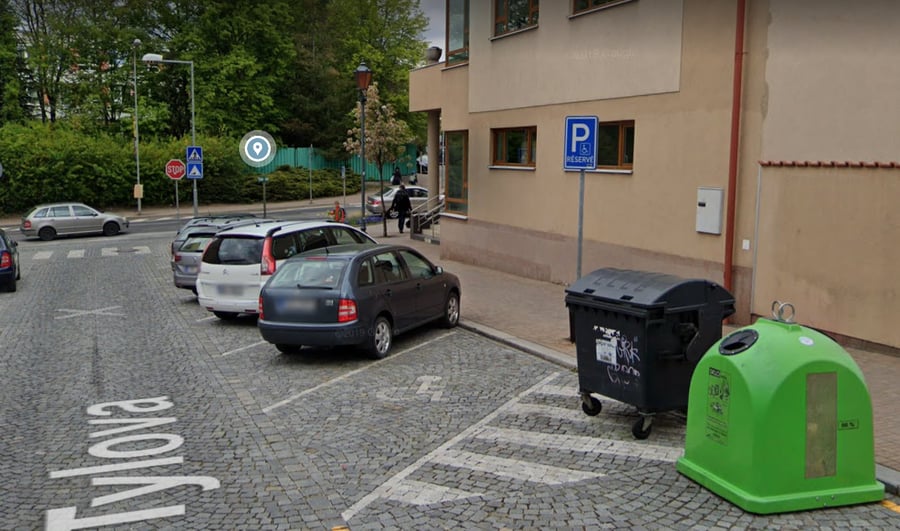 Bezbariérové parkoviště
