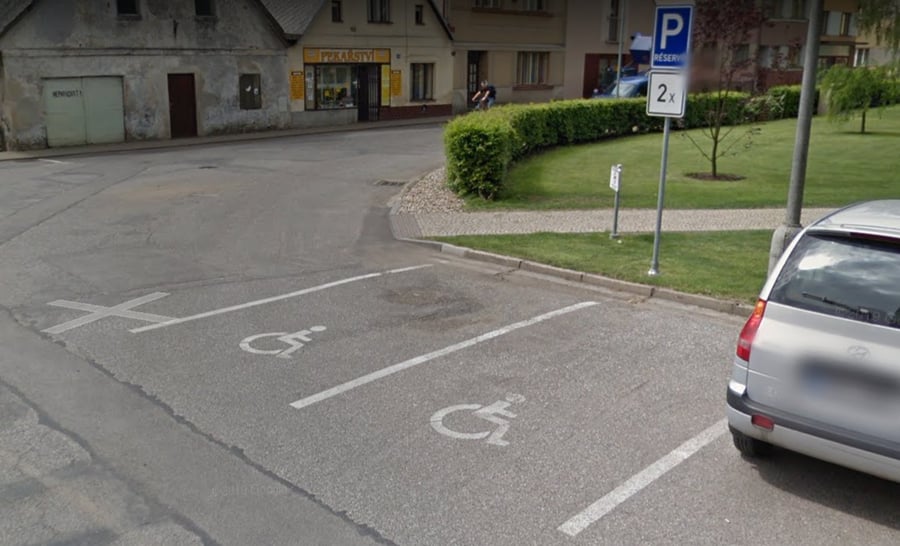 Bezbariérové parkoviště