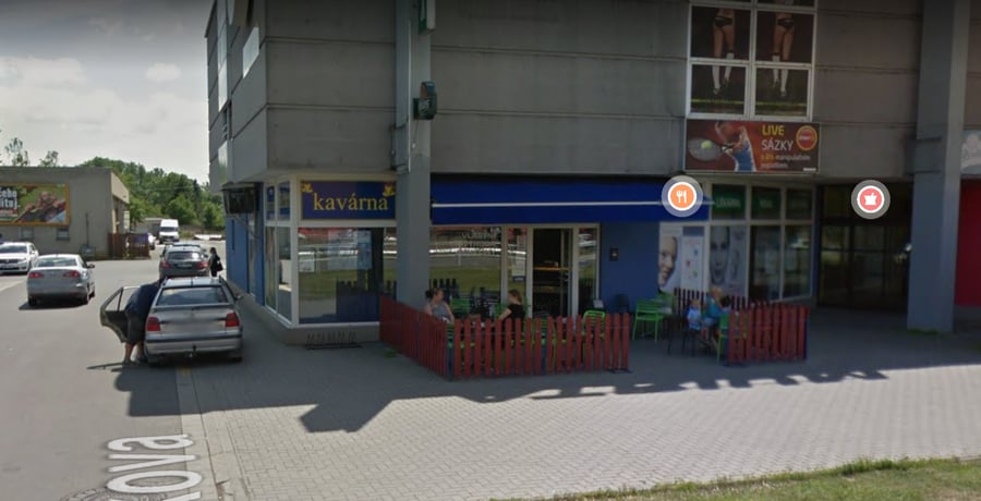 Belluno kavárna