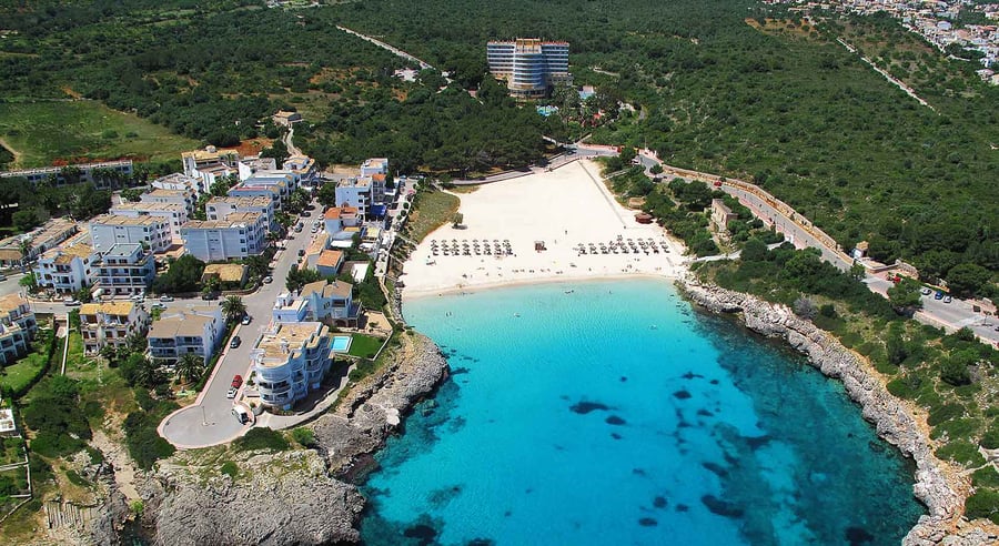 Mallorca hotel Club Cala Marsal, Portocolom