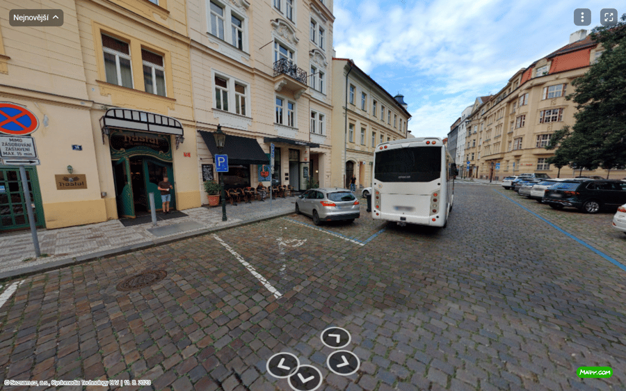 Parkoviště Haštalská ul., Praha 1