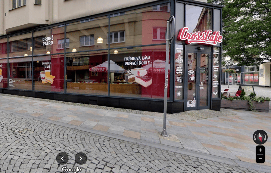 Kavárna CrossCafe Zámecká, Ostrava