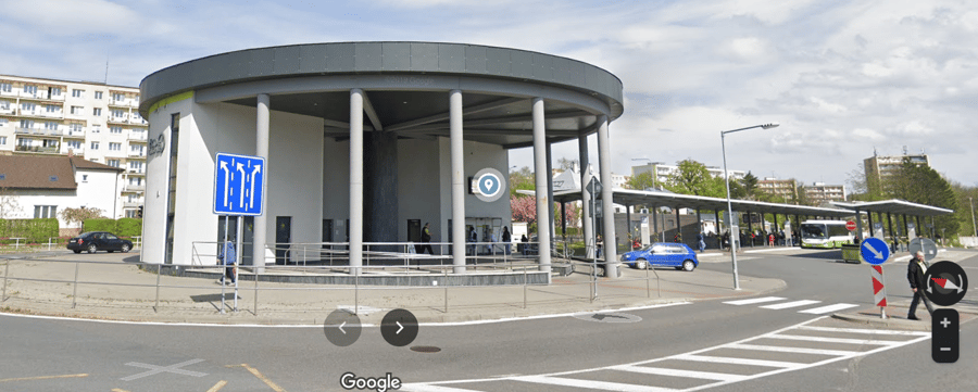 Veřejné WC  autobusové nádraží 