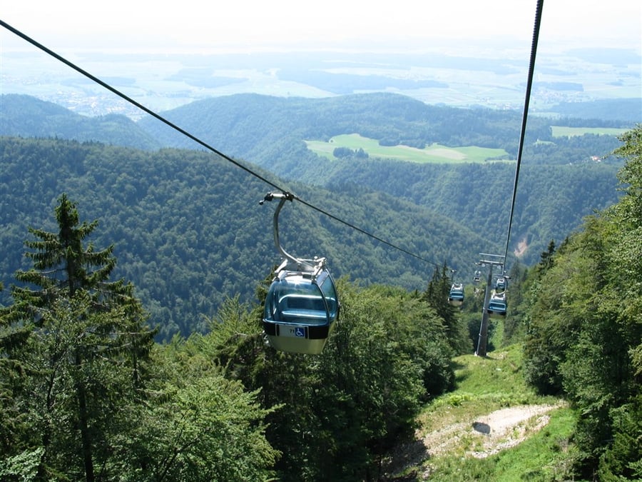Kabinová lanovka Krvavec