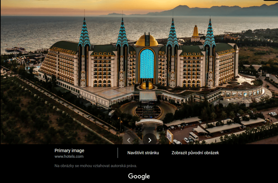 Delphin Imperial Hotel Lara Antalya Turecko