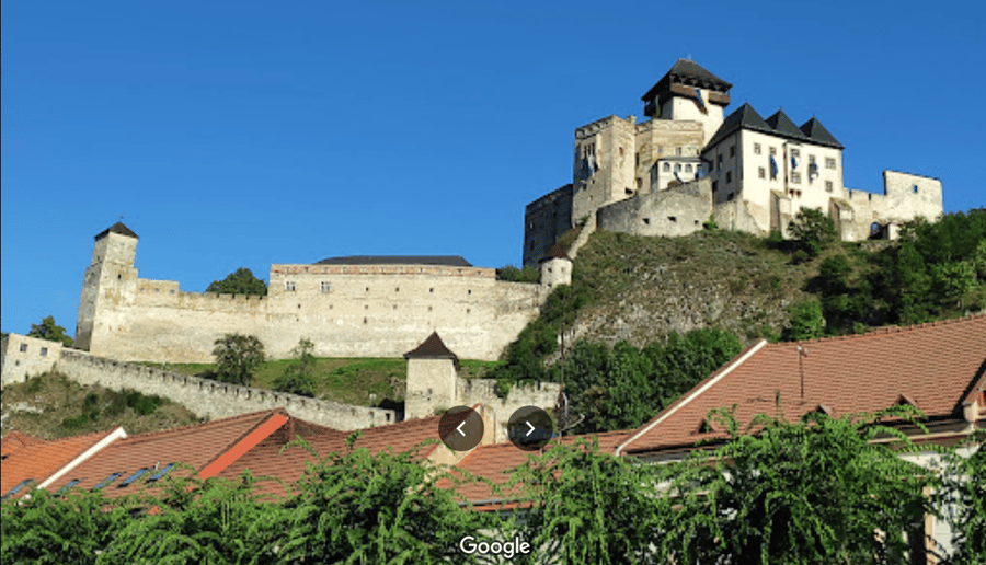 Trenčínský hrad Slovensko